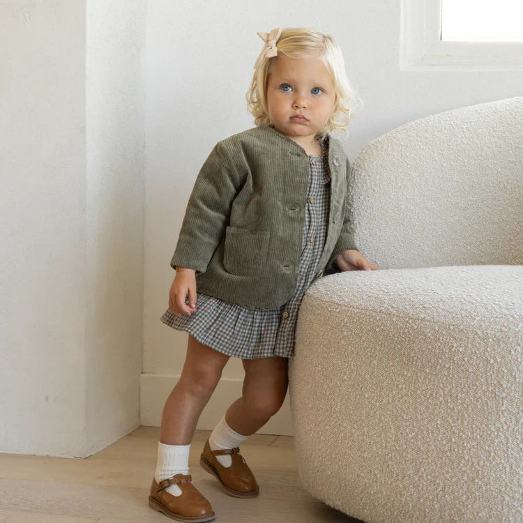 Veste de corduroy Forêt 4-5 ans | Quincy Mae