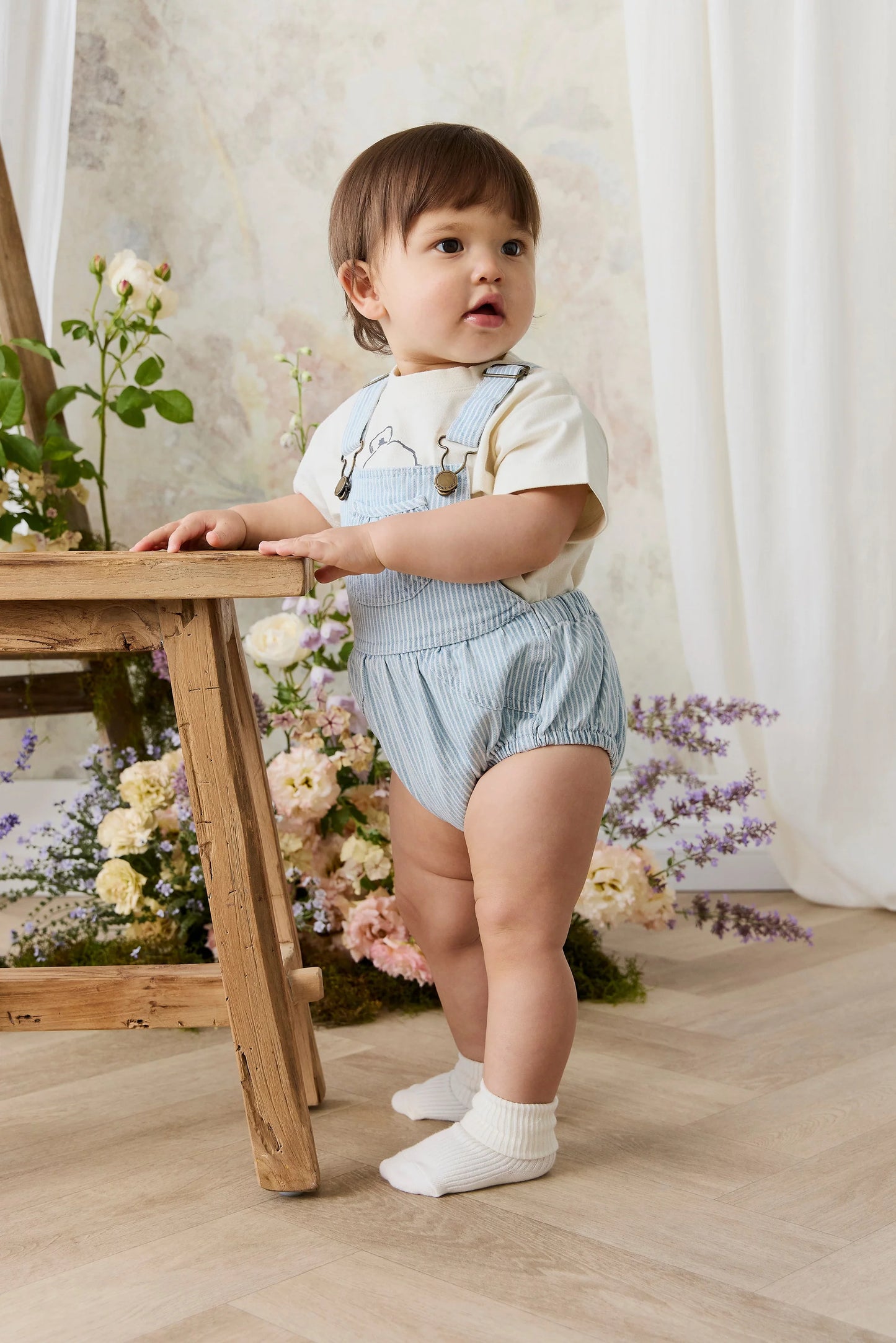 Denver Playsuit - Sunday Stripe | Jamie Kay