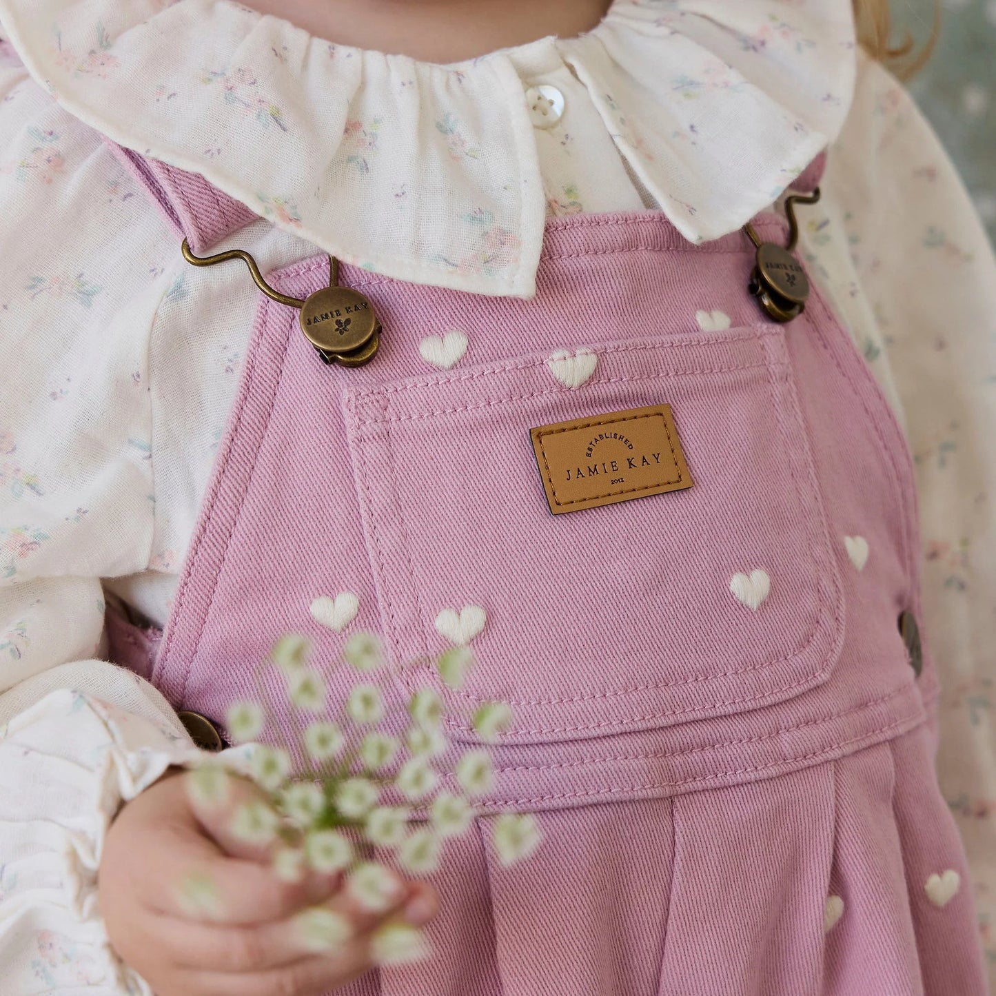 Blair Overall - Petite Heart Orchid | Jamie Kay