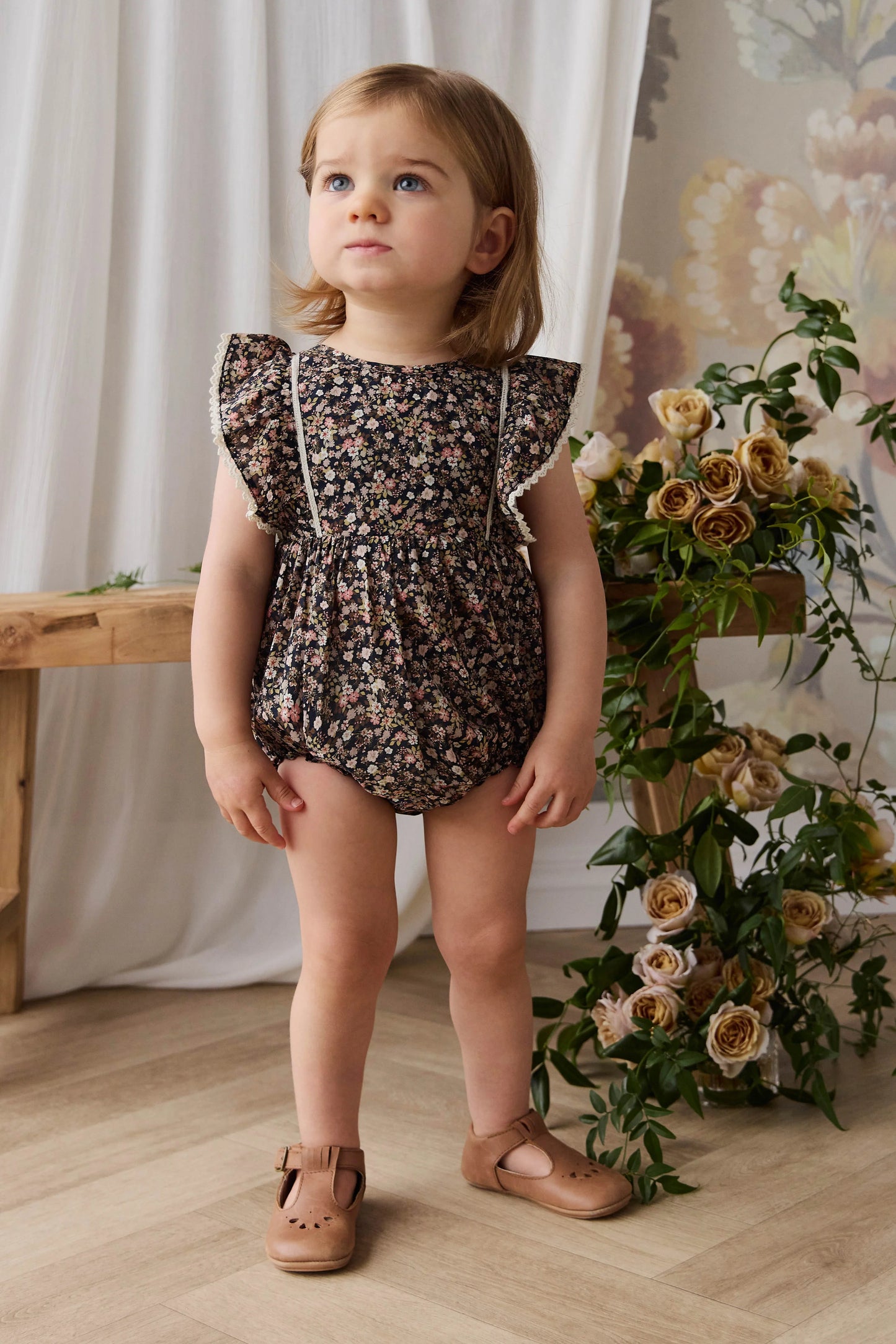 Beatrice Playsuit - Luca Floral | Jamie Kay