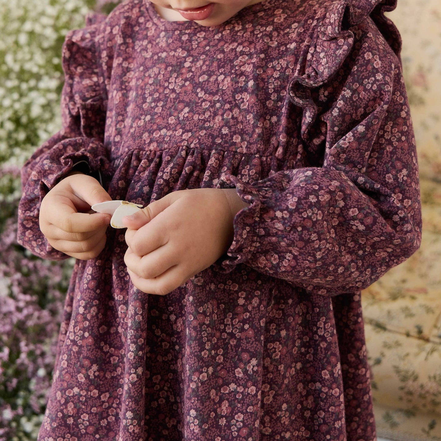 Frankie Dress - Fig Floral | Jamie Kay