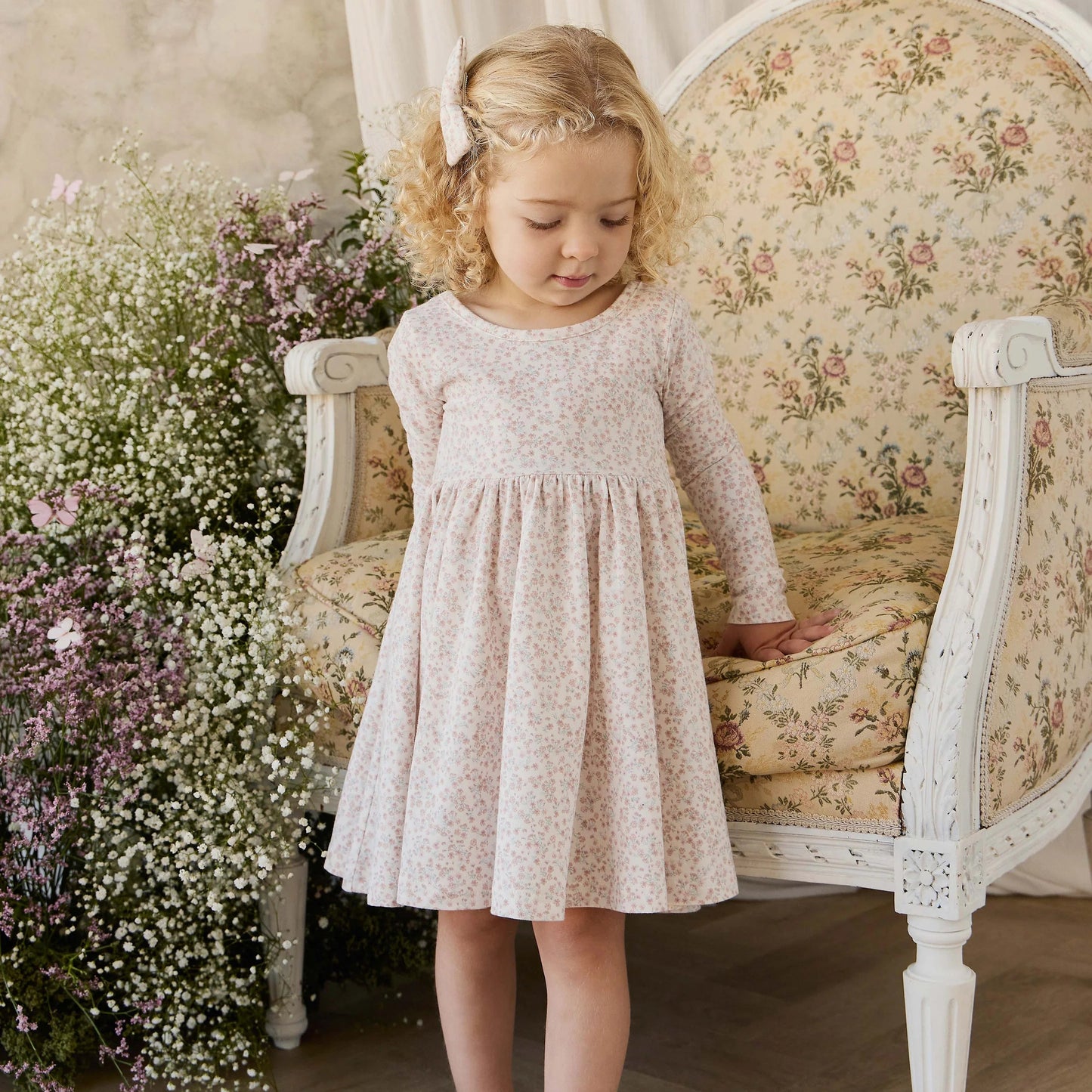 Tallulah Dress - Posy Milk | Jamie Kay
