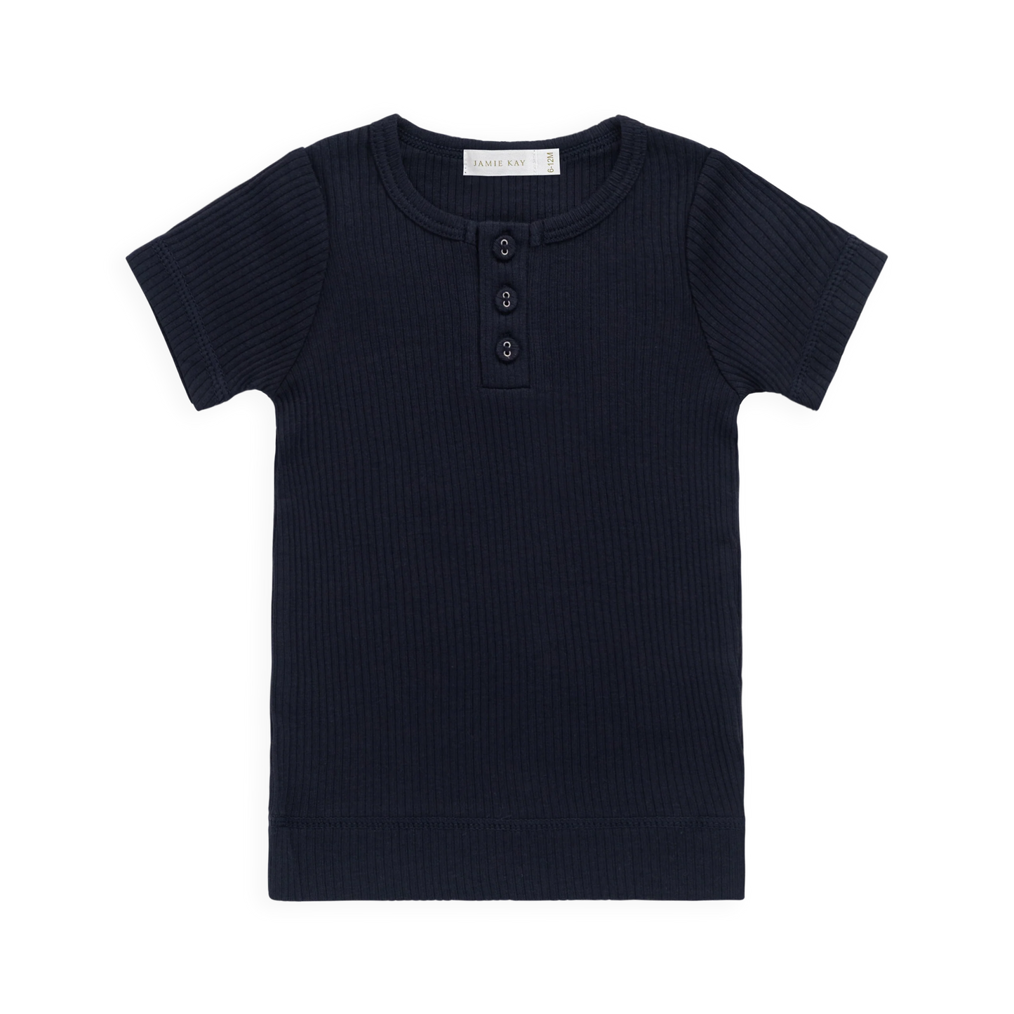 Modal Henley Tee - Burnt Eclipse | Jamie Kay