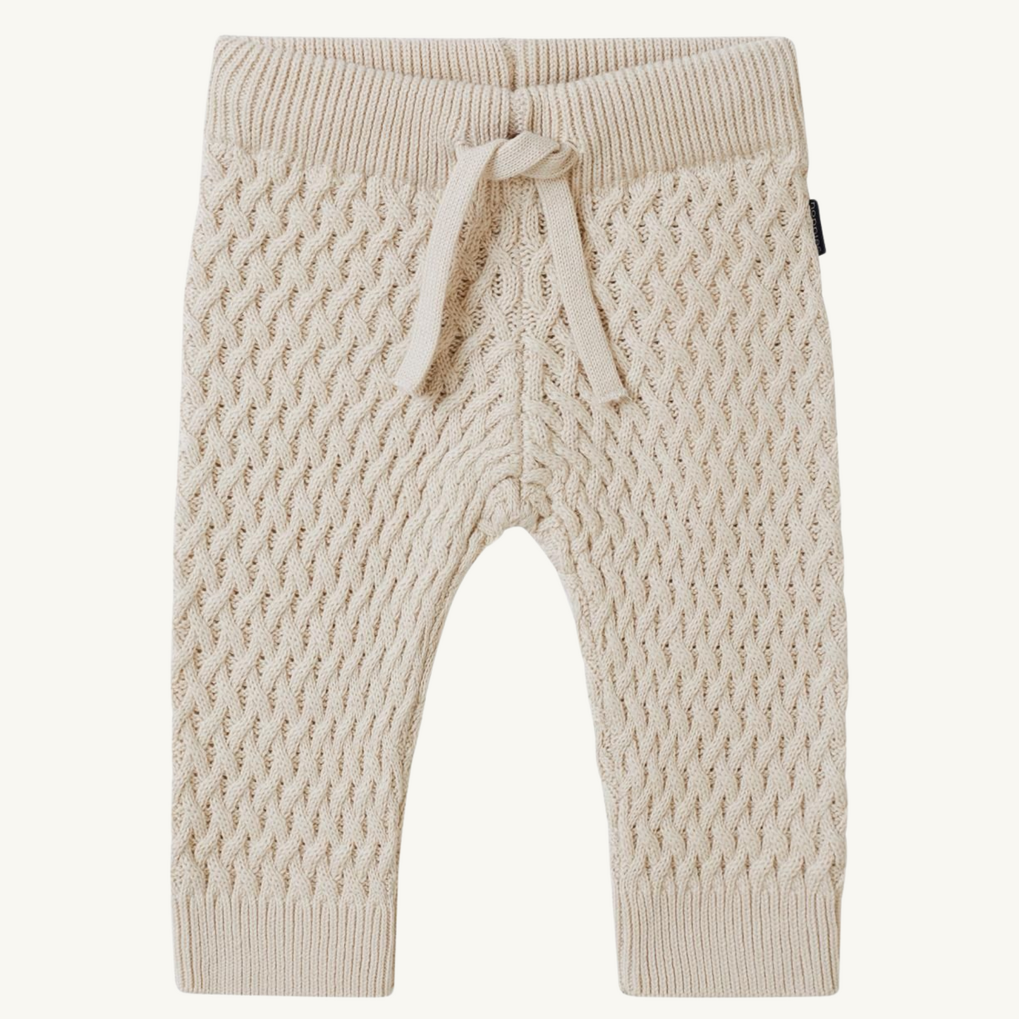 Braided knit pants | Noppies