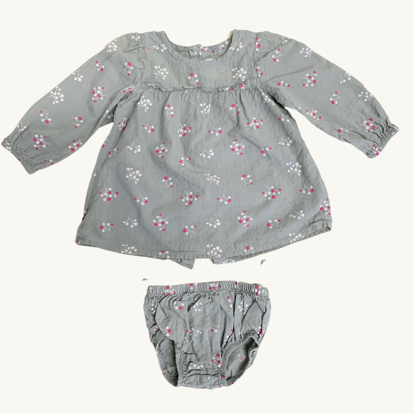 SM | Robe et bloomer floral Zara 3-6 mois