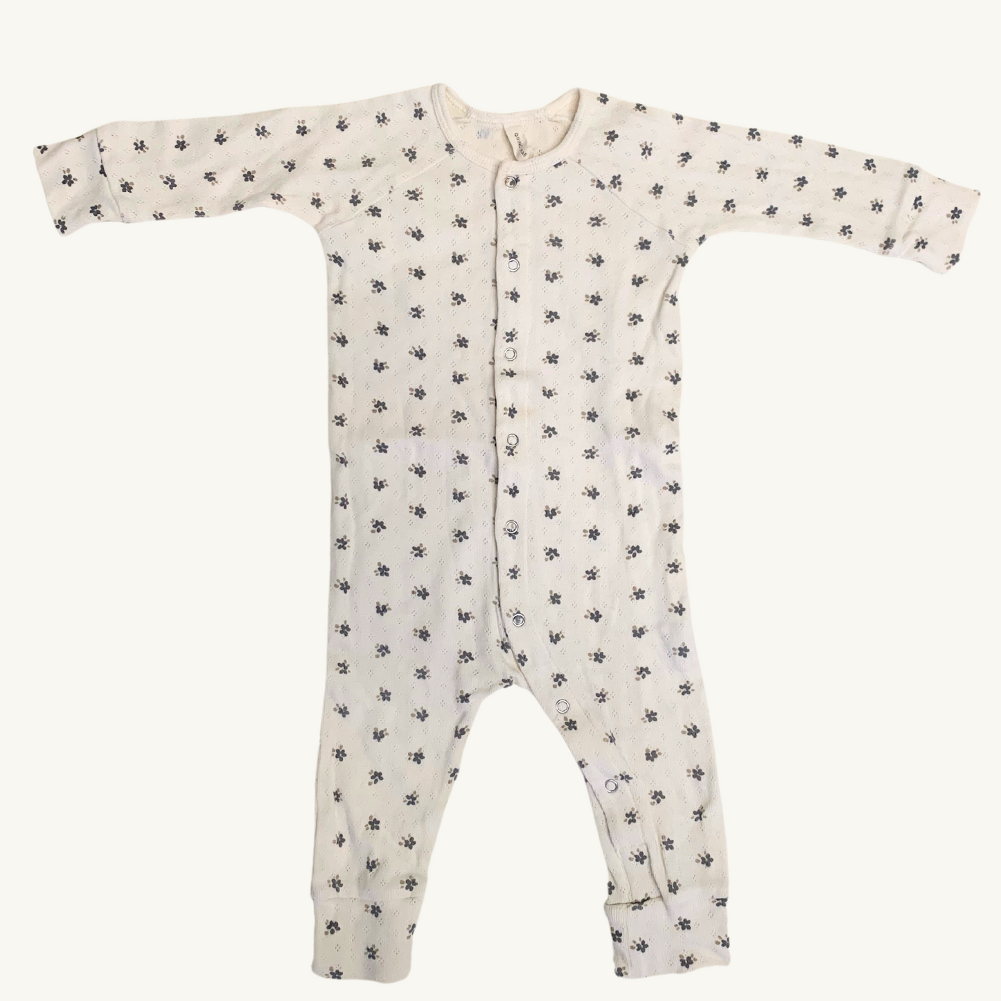 SM | Combinaison Quincy Mae pointelle ditsy 3-6 mois