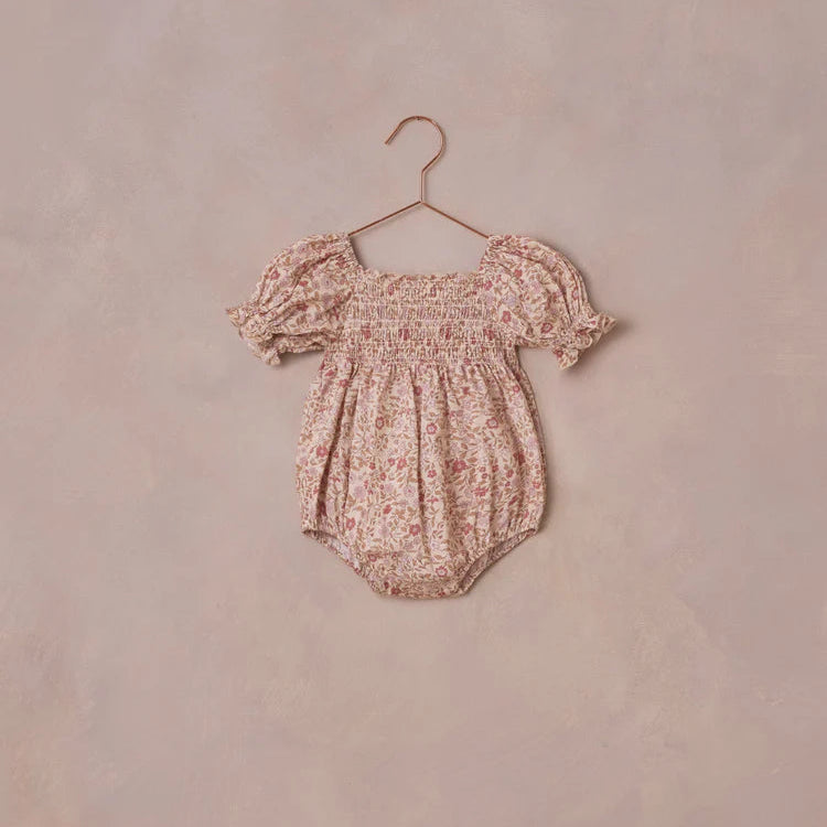 Romper Hazel blush garden | Noralee