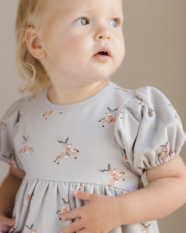 Darla Dress Reindeer | Quincy Mae