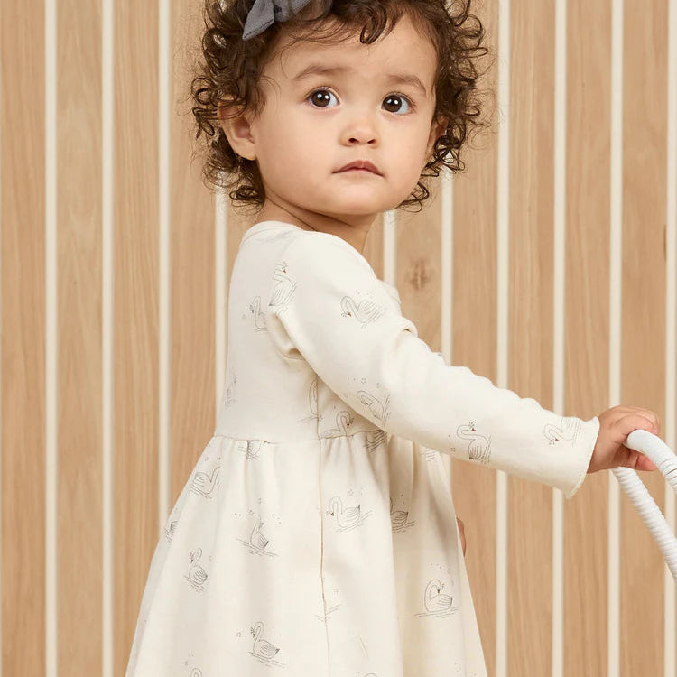 Robe et bloomer cygnes | Quincy Mae