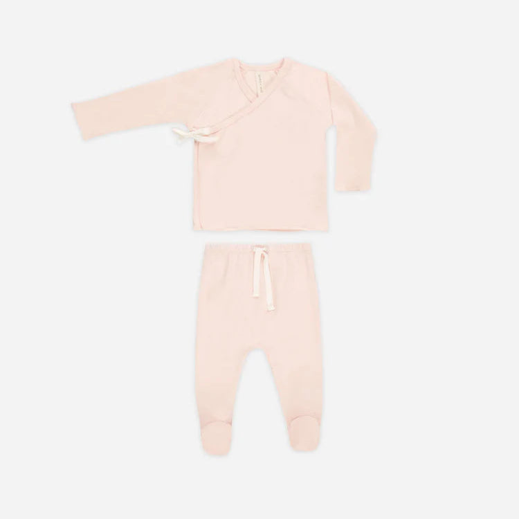 Ensemble kimono blush 0-3M | Quincy Mae