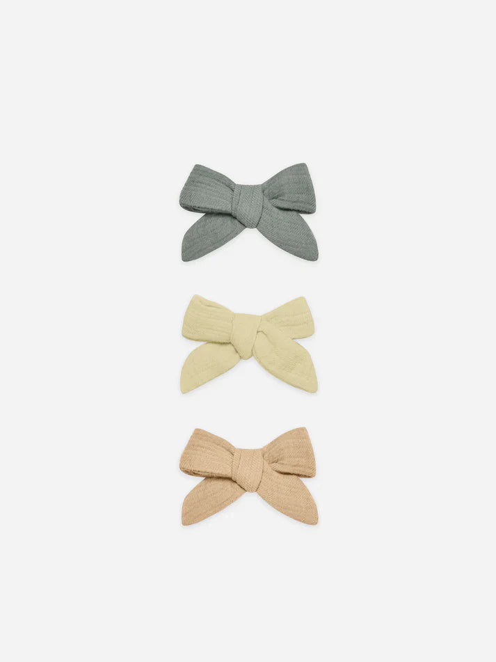 Lot de 3 barrettes boucles | Quincy Mae