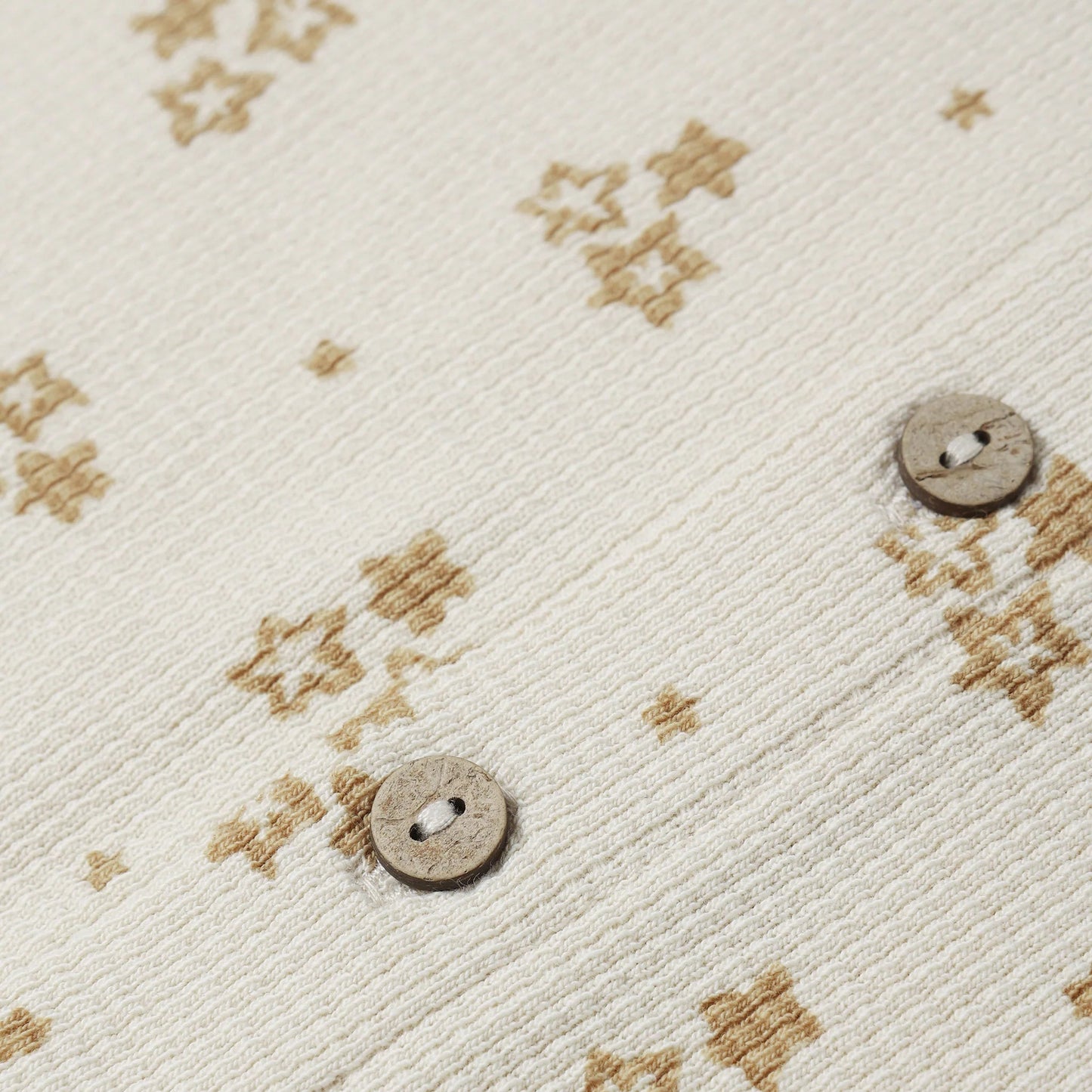 Waffle Long Sleeve Jumpsuit Marigold | Quincy Mae