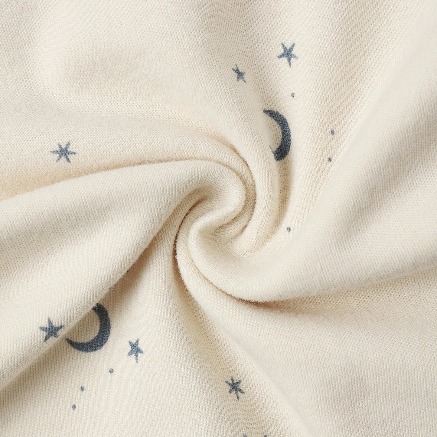 Long Sleeve Pocket Jumpsuit Moons | Quincy Mae