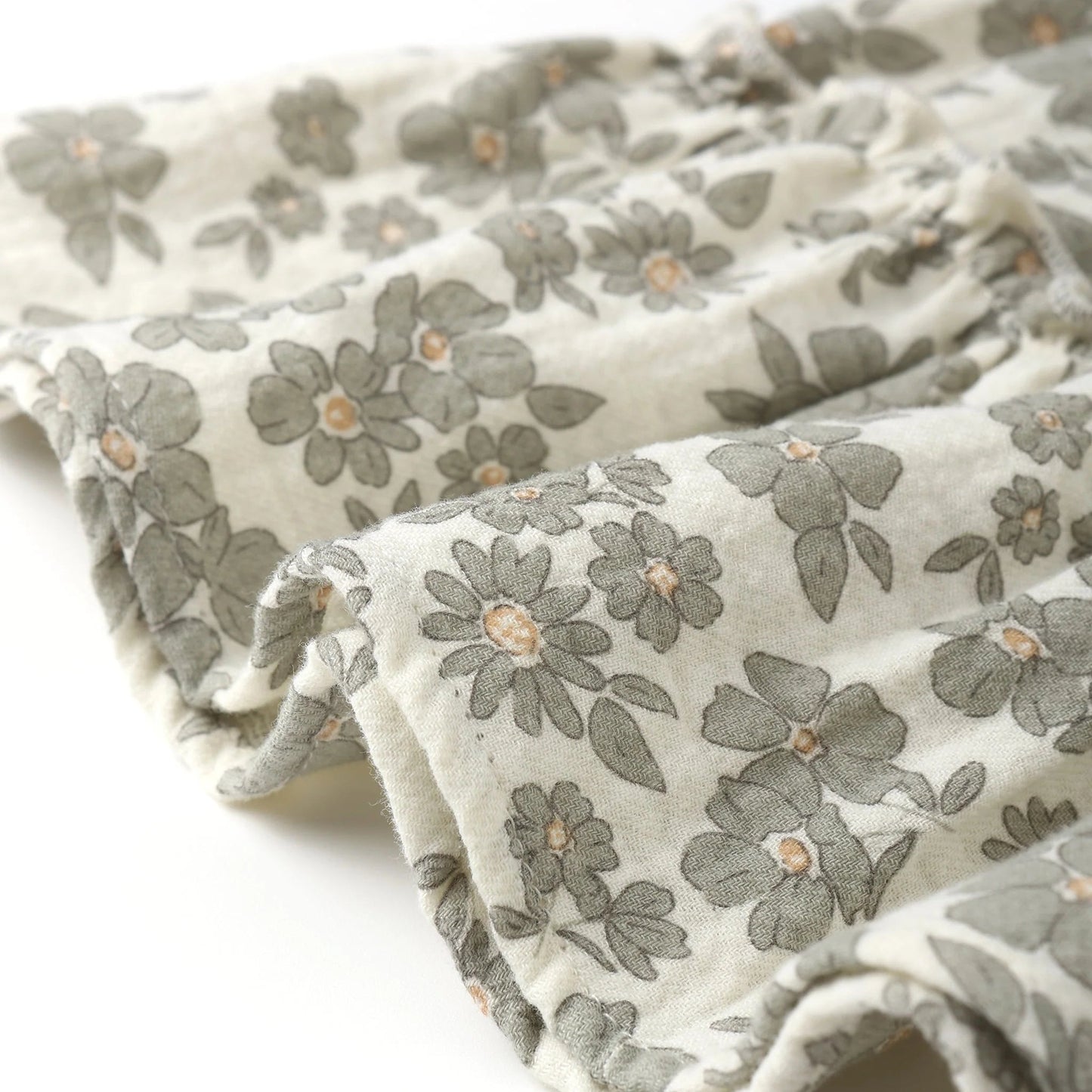 Ruffle Collar Burton Dress Green | Quincy Mae