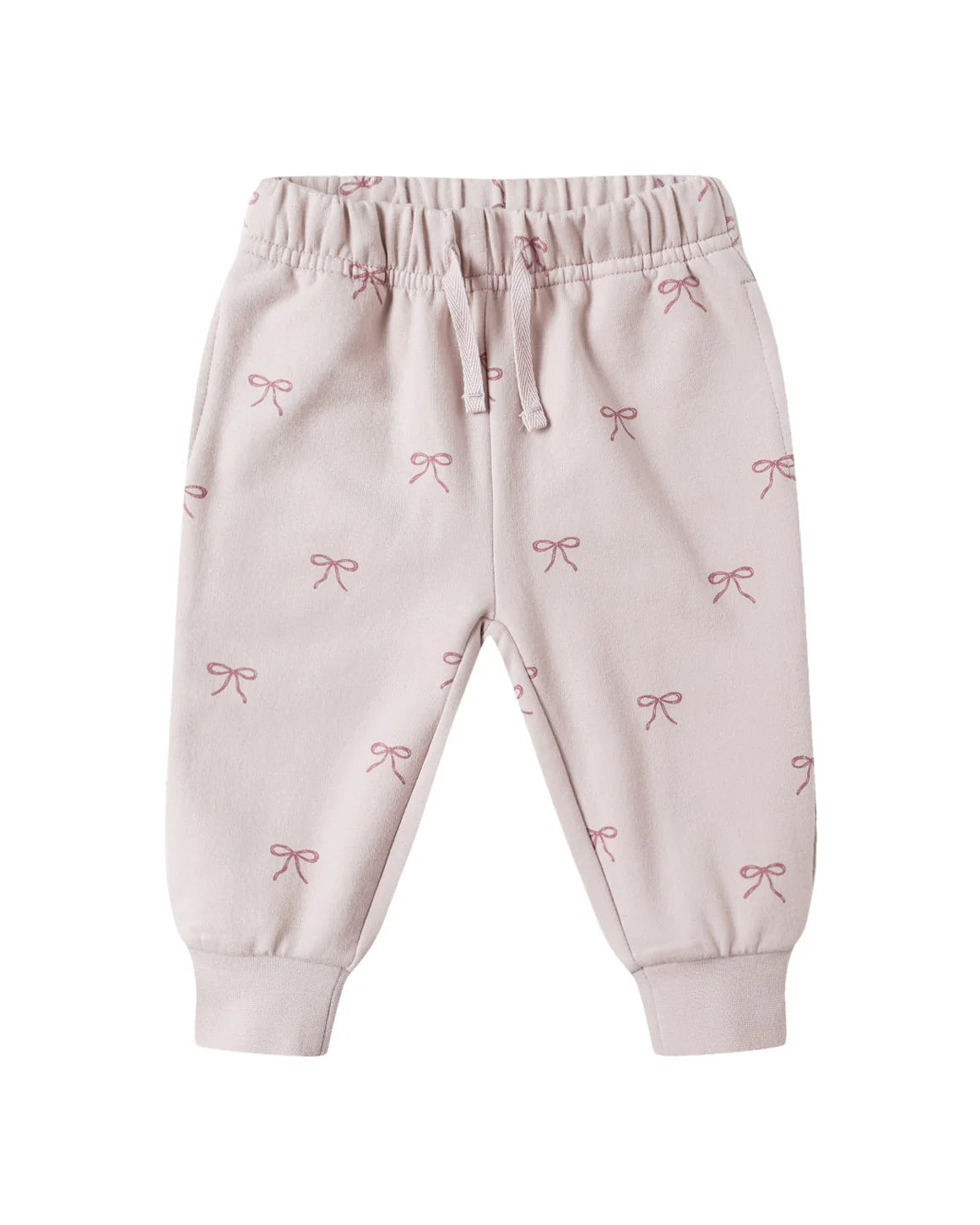 Relaxed Fleece Sweatpants Bows | Quincy Mae