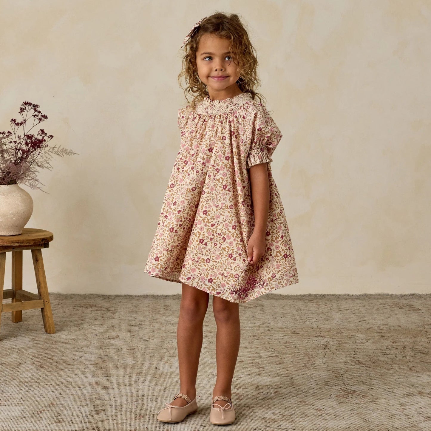 Maddie Dress Flower Fields 6Y | Noralee