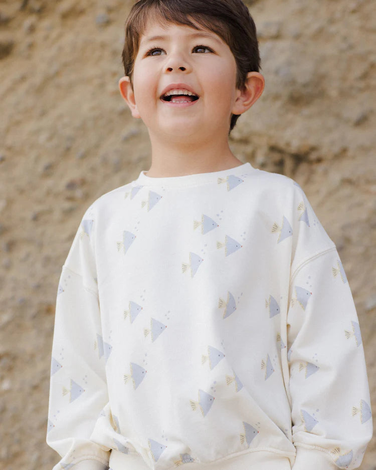 Ensemble sweat Poissons Ange | Rylee + Cru