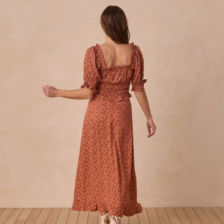 Jupe Red Floral | Rylee + Cru