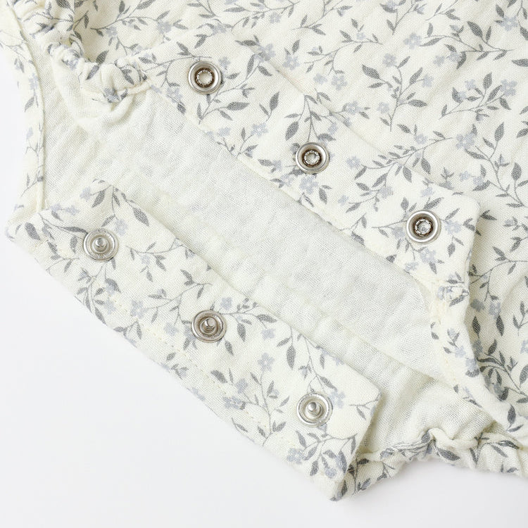 Romper Winnie Blue Vines | Rylee + Cru