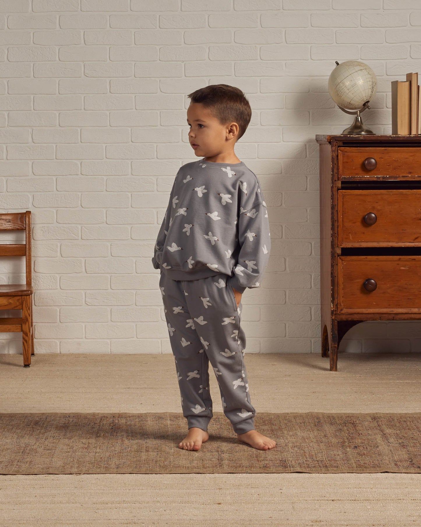Pantalon joggers birds | Rylee + Cru