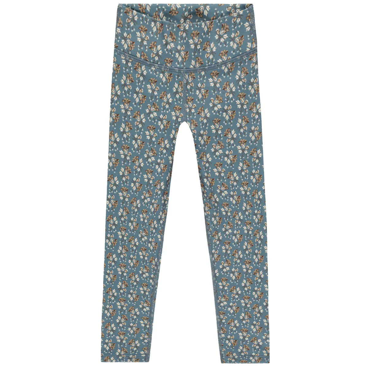 Legging sport Blue Floral | Rylee + Cru
