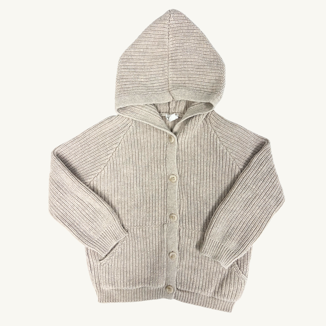 SH | JK beige cardigan