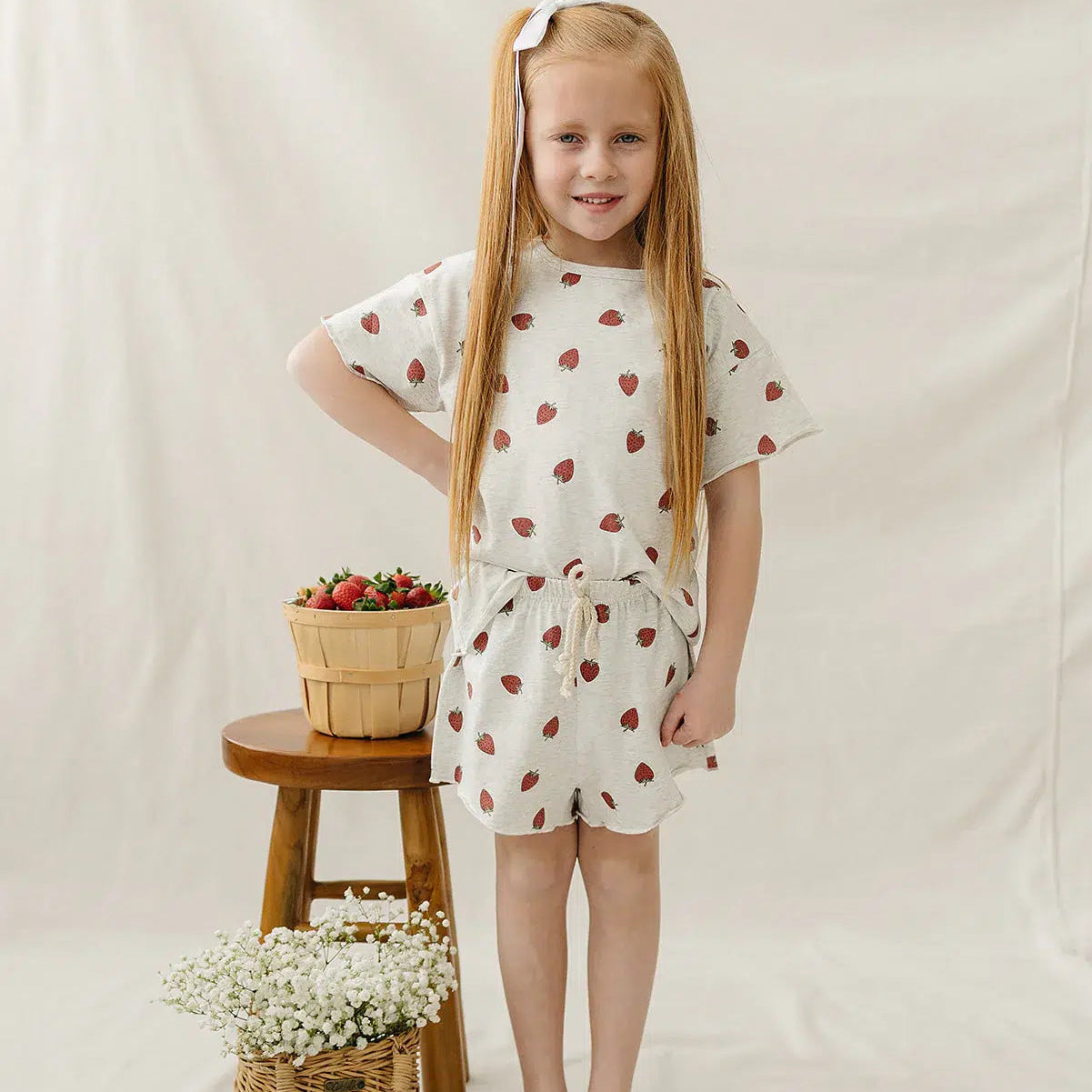 Strawberry Short Set | Mebie