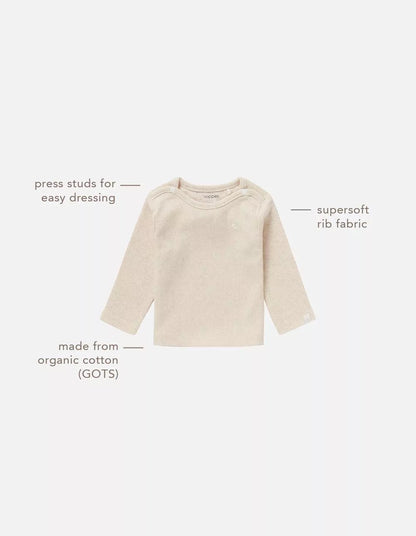Natal Oatmeal Sweater | Noppies