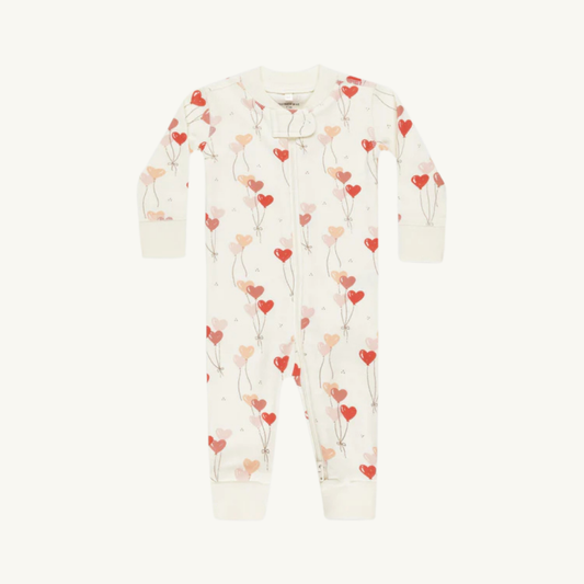 Pyjama ballons cœurs | Quincy Mae