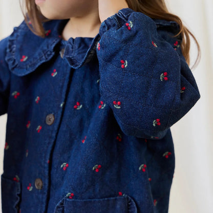 Amandine Jacket Cerise Denin | Jamie Kay