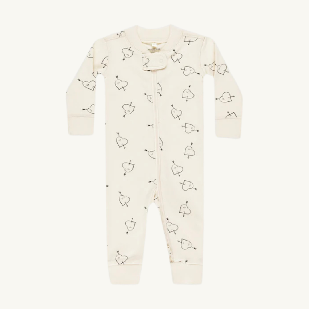 Pyjama crème cupid | Quincy Mae