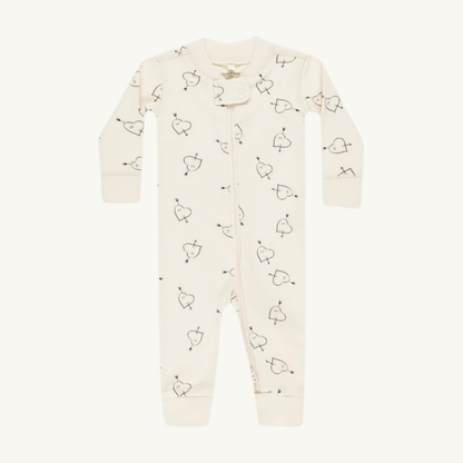 Pyjama crème cupid | Quincy Mae