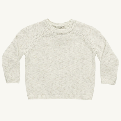 Ensemble tricot crème 0-3 mois | Quincy Mae