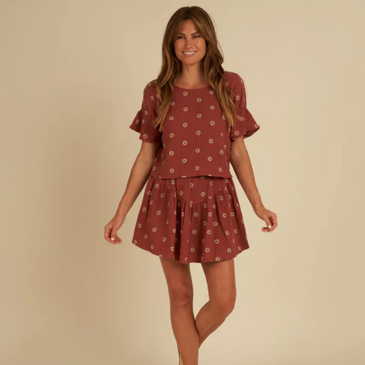 Ensemble broderie Daisy | Rylee + Cru