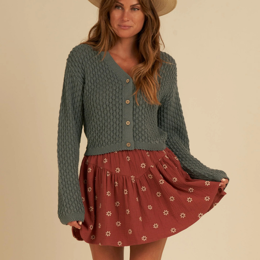 Jupe Sparrow broderie Daisy | Rylee + Cru