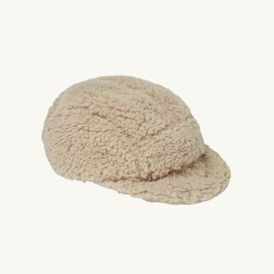 Casquette Sherpa beige | Quincy Mae