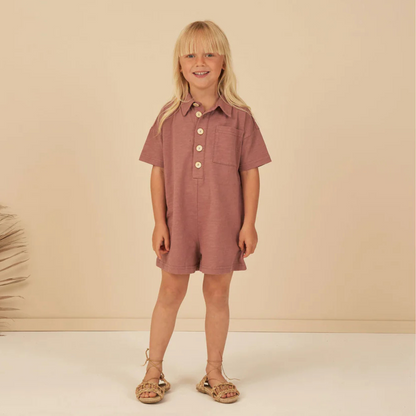 Romper Frankie Mulberry 4-5 ans | Rylee + Cru