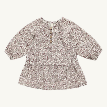 5.Robe Lany Mauve Ditsy | Quincy Mae
