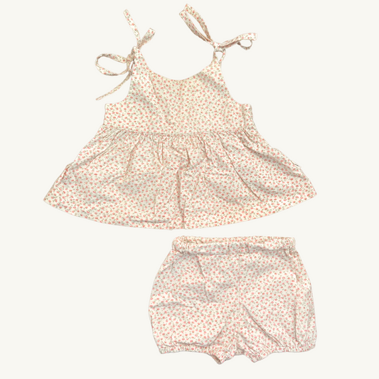 SM | Ensemble floral 6-12 mois Les Petites Natures