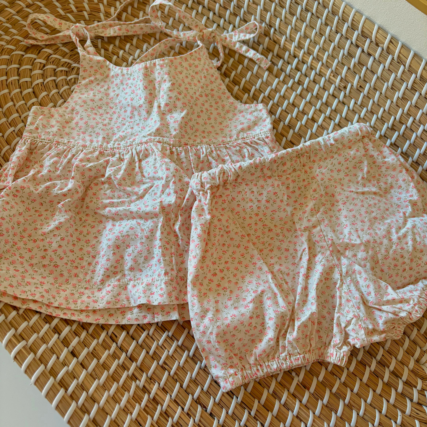 SM | Ensemble floral 6-12 mois Les Petites Natures