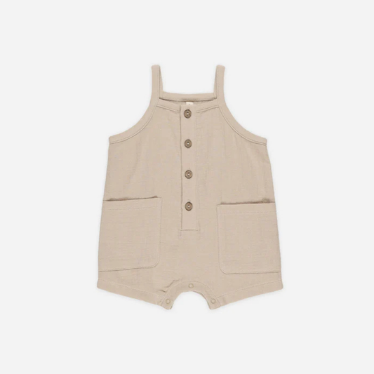 Oakley Romper Oat | Quincy Mae