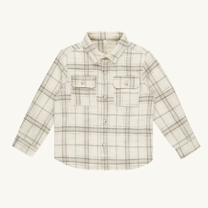 Chemise Rustic Plaid 18-24M | Rylee + Cru