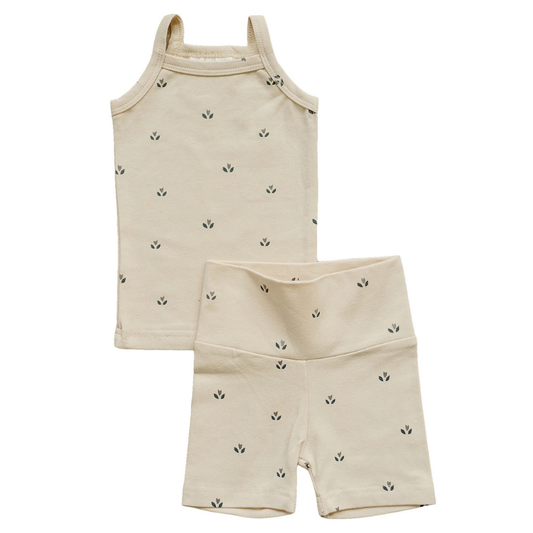 Tulip biker shorts set | Mebie