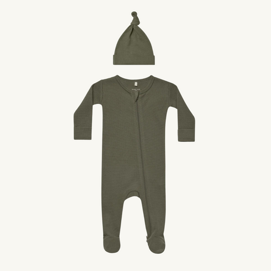 Pyjama gaufré Forest | Quincy Mae