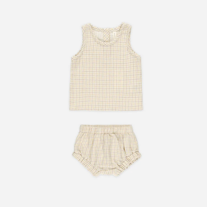 Woven Tank + Short Set | Quincy Mae