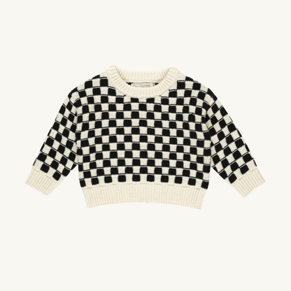 Chandail damier Aspen | Rylee + Cru
