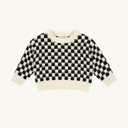 Chandail damier Aspen | Rylee + Cru