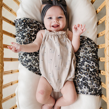 Swan Tank Bubble Romper | Mebie
