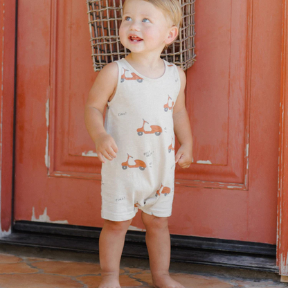 Sleeveless One-Piece Moped | Rylee + Cru