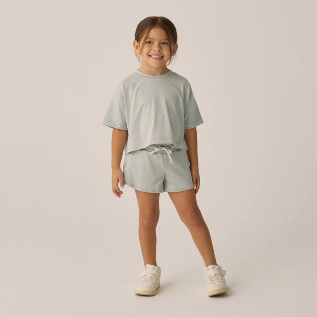 Ensemble short Heathered Seafoam | Rylee + Cru